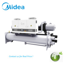 Midea 50HP 50ton Water Cooled Industrial Screw Water Chiller for Plastic and Rubber Industry